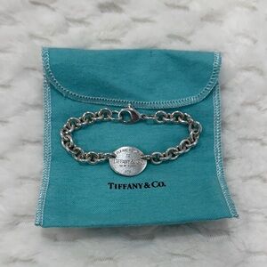 Tiffany & Co. Please Return to Tiffany Oval Link Bracelet-Authentic-EUC